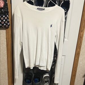 Ralph Lauren Cream Long Sleeve Top